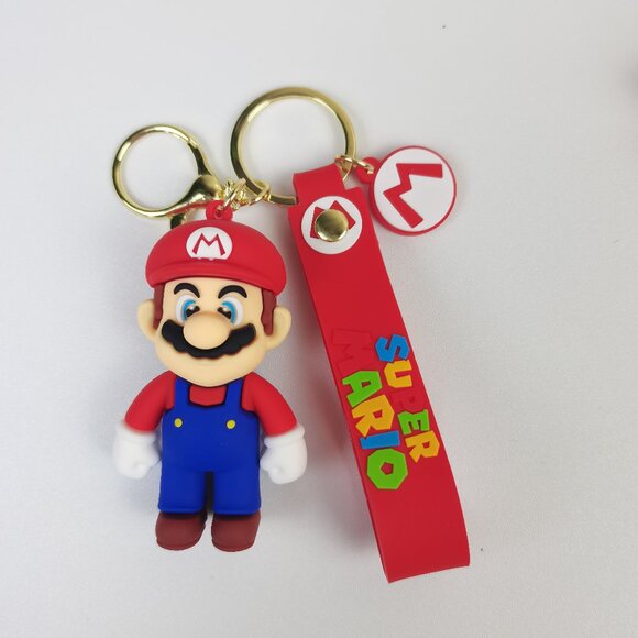 Mario Accessories - Red Super Mario Brother’s Luigi Keychain
